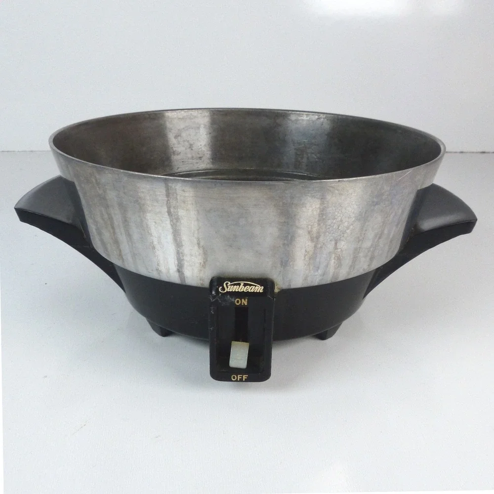 Vintage Sunbeam Automatic Egg Cooker Poacher E3-B3 MCM Replacement Part BASE
